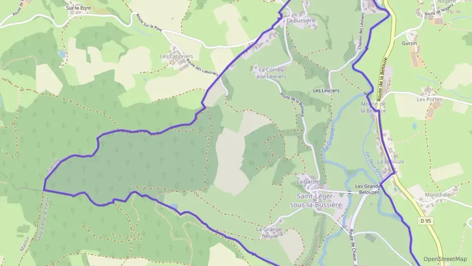 Maison 84 m² deux pieces à vendre à Saint-Léger-sous-la-Bussière Maison 84 m² deux pieces à vendre à Saint-Léger-sous-la-Bussière