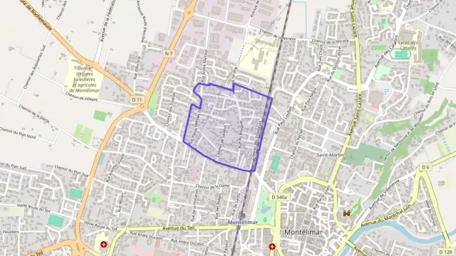 Maison 80 m² quatre pièces à vendre à Montélimar