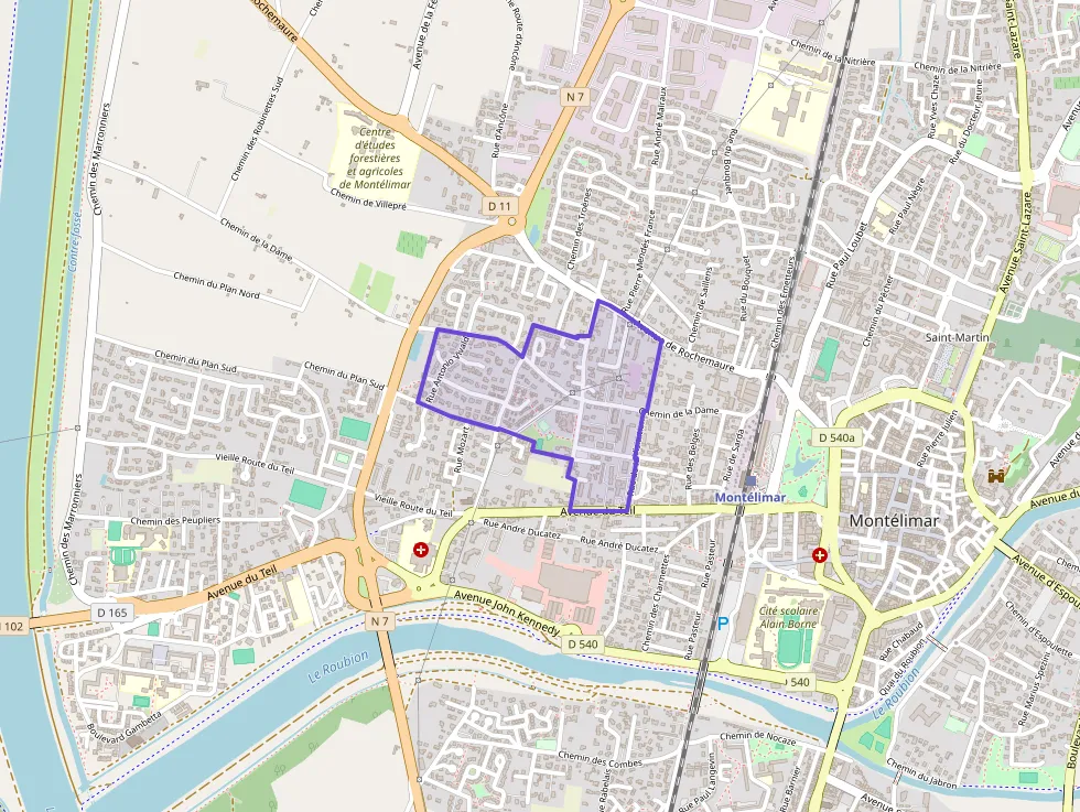 Maison 95 m² quatre pièces à vendre à Montélimar