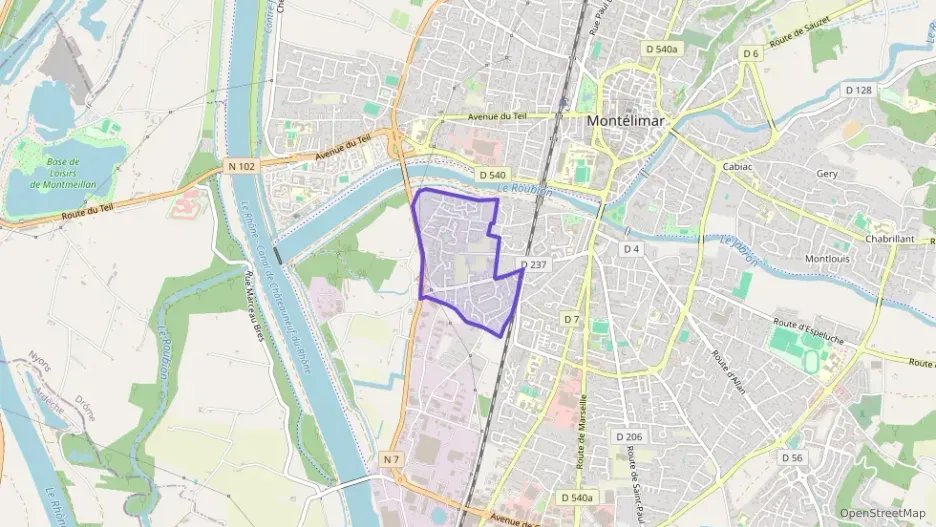Maison 68 m² quatre pièces à vendre à Montélimar