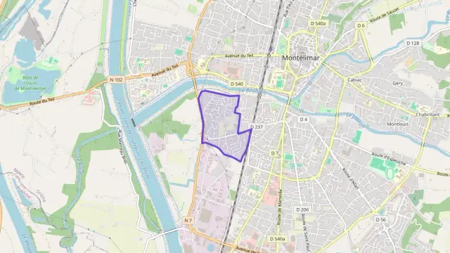 Maison 68 m² quatre pièces à vendre à Montélimar