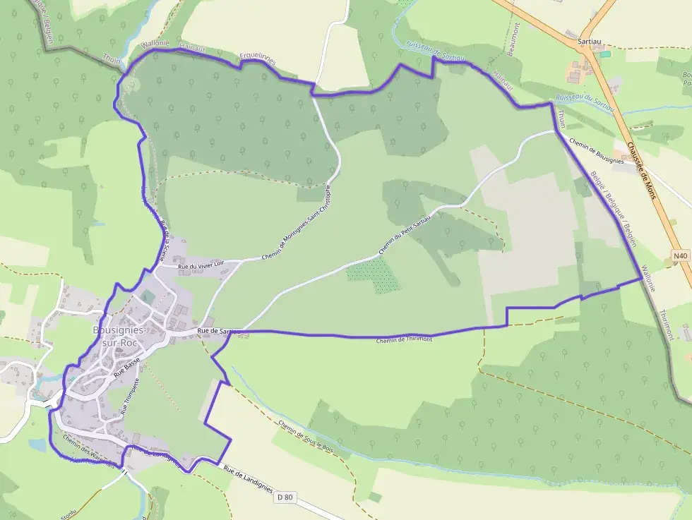 Maison 78 m² trois pièces à vendre à Bousignies-sur-Roc