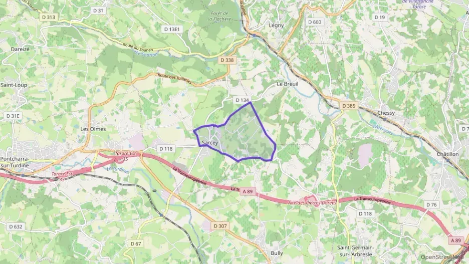 Maison 180 m² cinq pièces à vendre à Sarcey Maison 180 m² cinq pièces à vendre à Sarcey