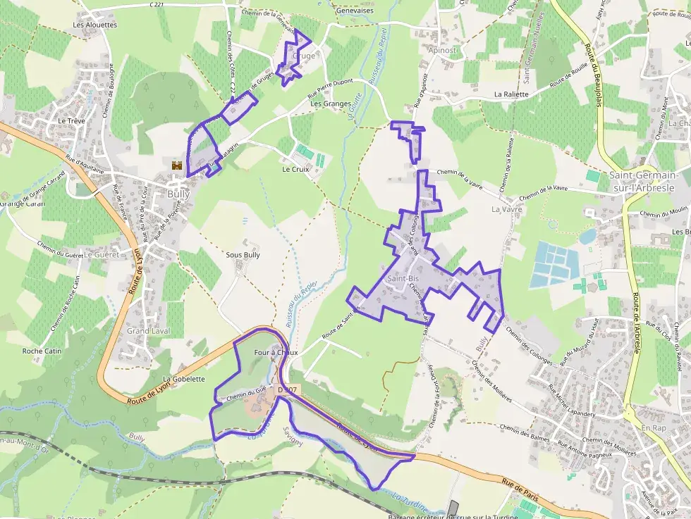 Maison 70 m² trois pièces à vendre à Bully