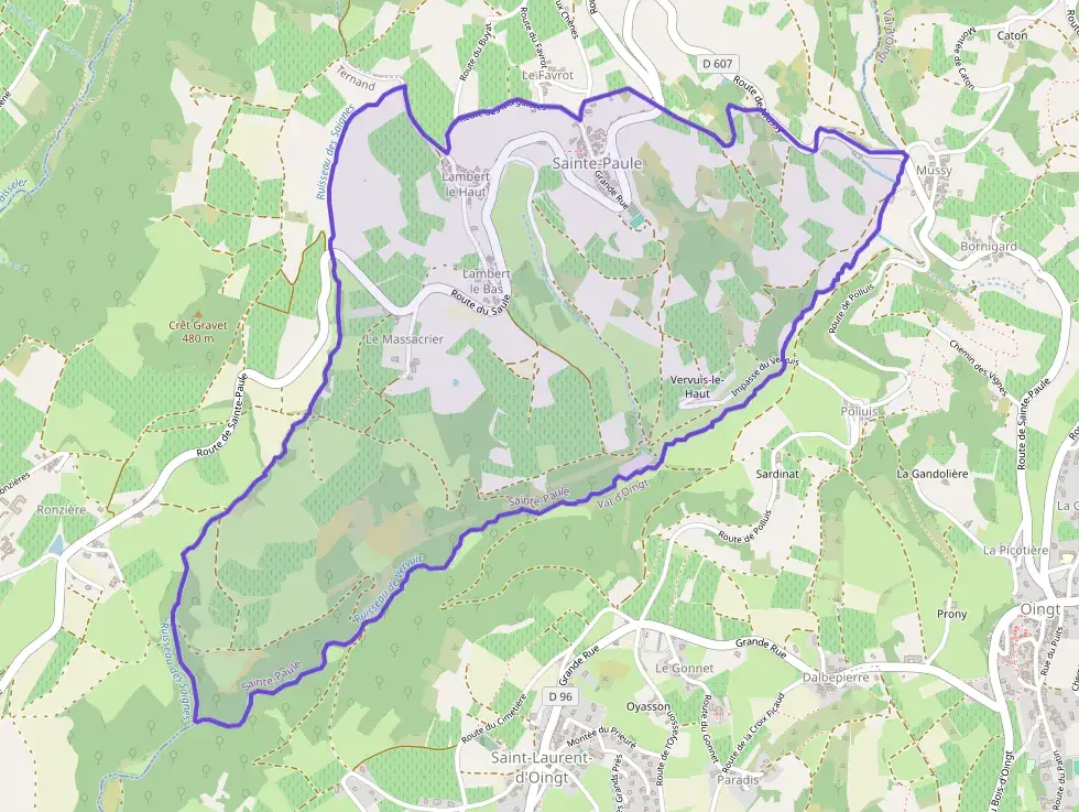 Maison 134 m² quatre pièces à vendre à Sainte-Paule