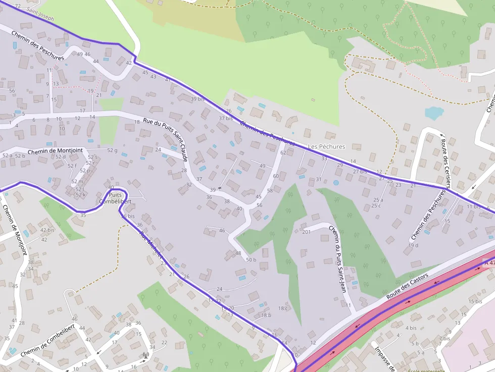 Maison 80 m² quatre pièces à vendre à Rive-de-Gier