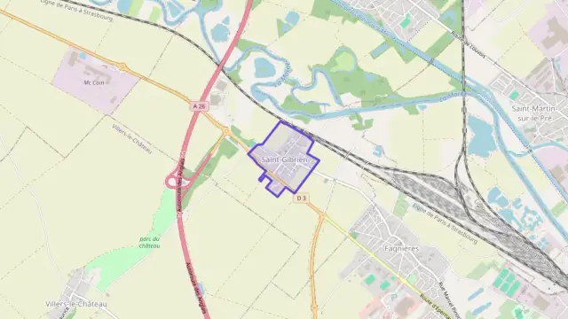 Maison 134 m² quatre pièces à vendre à Saint-Gibrien