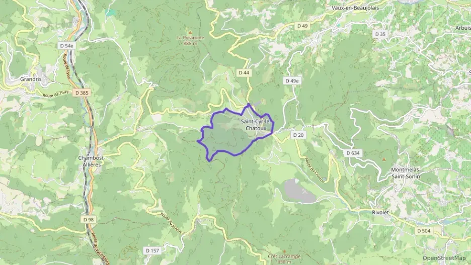 Maison 74 m² trois pièces à vendre à Saint-Cyr-le-Chatoux