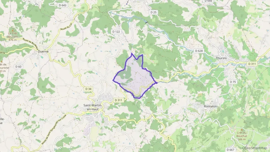 Maison 199 m² six pièces à vendre à Saint-Martin-en-Haut