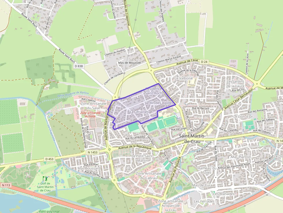 Maison 85 m² trois pièces à vendre à Saint-Martin-de-Crau