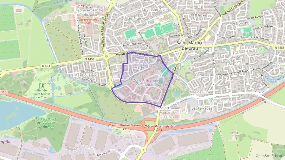 Maison 90 m² quatre pièces à vendre à Saint-Martin-de-Crau
