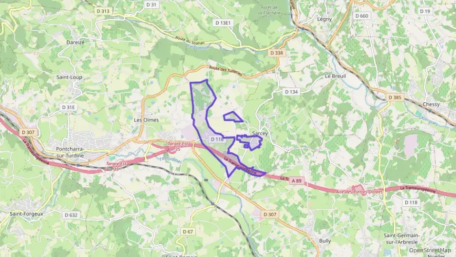 Maison 81 m² quatre pièces à vendre à Sarcey Maison 81 m² quatre pièces à vendre à Sarcey