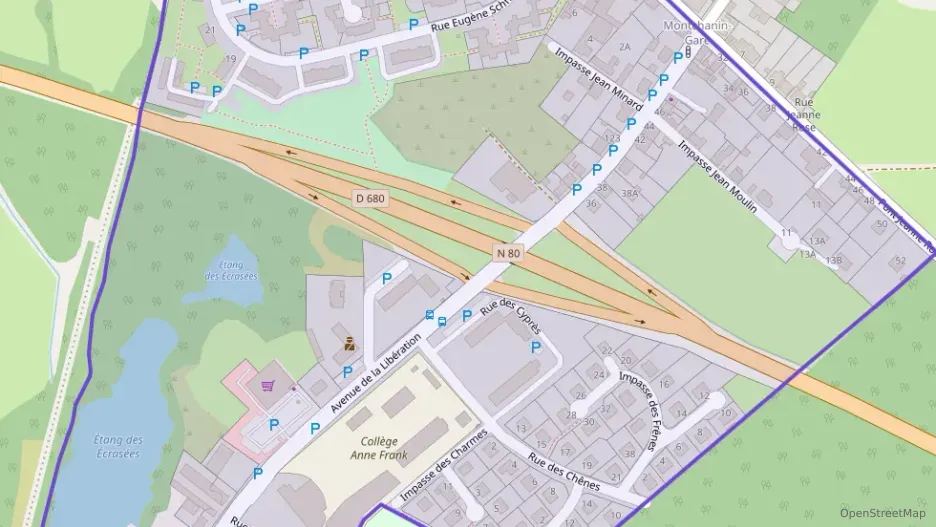 Maison 86 m² quatre pièces à vendre à Montchanin