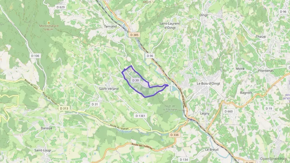 Maison 150 m² cinq pièces à vendre à Saint-Vérand