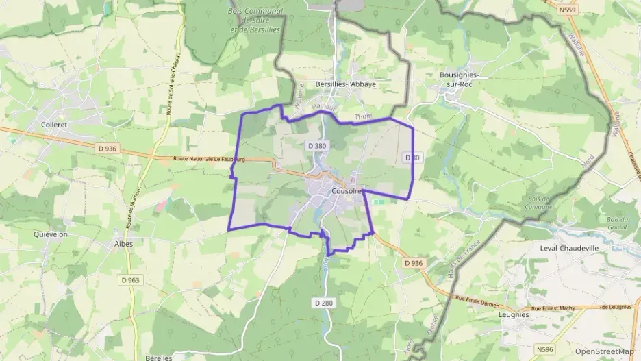 Maison 82 m² trois pièces à vendre à Cousolre Maison 82 m² trois pièces à vendre à Cousolre