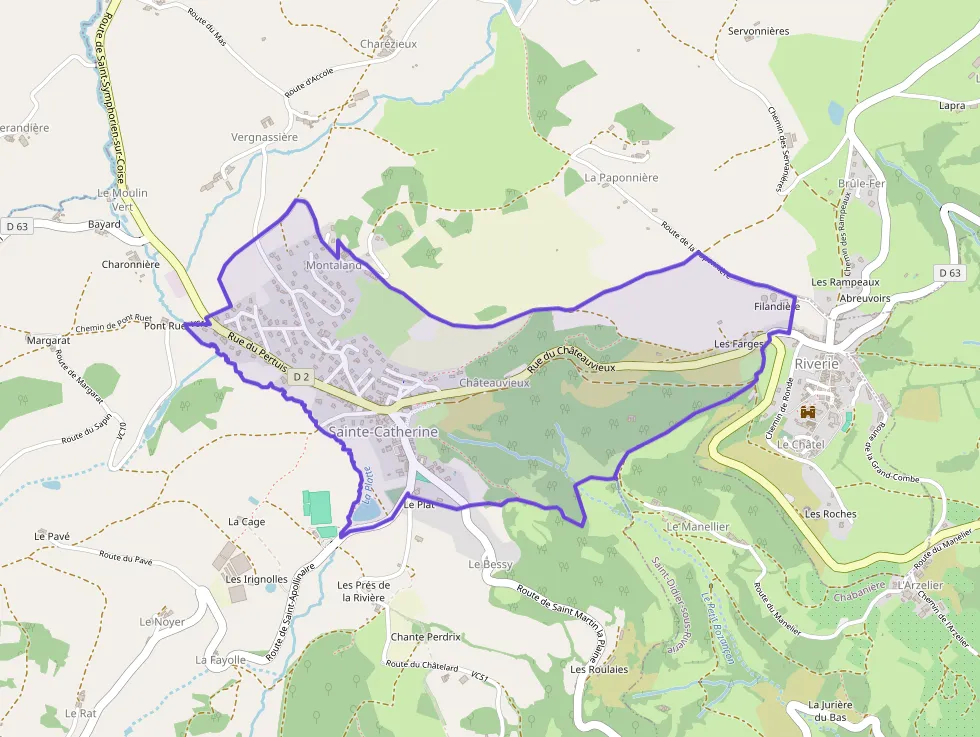 Maison 110 m² quatre pièces à vendre à Sainte-Catherine