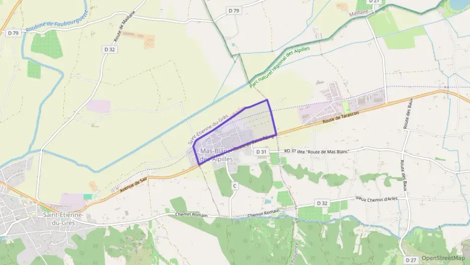 Maison 97 m² quatre pièces à vendre à Mas-Blanc-des-Alpilles