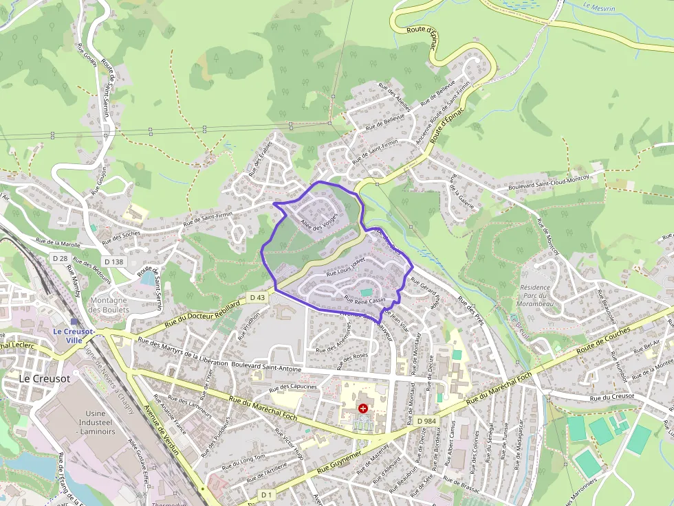 Maison 87 m² quatre pièces à vendre à Le Creusot