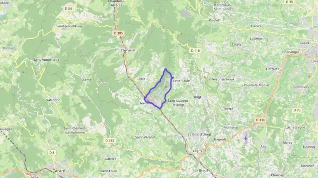 Maison 48 m² trois pièces à vendre à Ternand