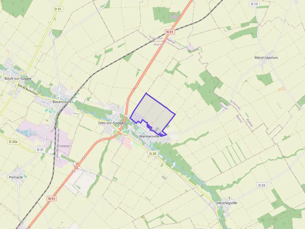 Maison 89 m² quatre pièces à vendre à Warmeriville