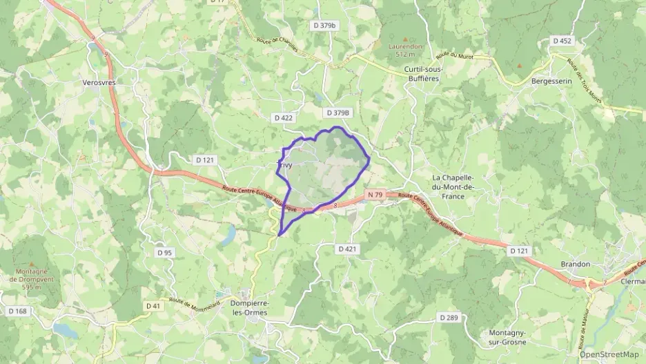 Maison 62 m² trois pièces à vendre à Trivy Maison 62 m² trois pièces à vendre à Trivy