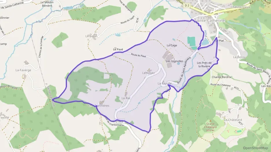 Maison 103 m² quatre pièces à vendre à Sainte-Catherine Maison 103 m² quatre pièces à vendre à Sainte-Catherine