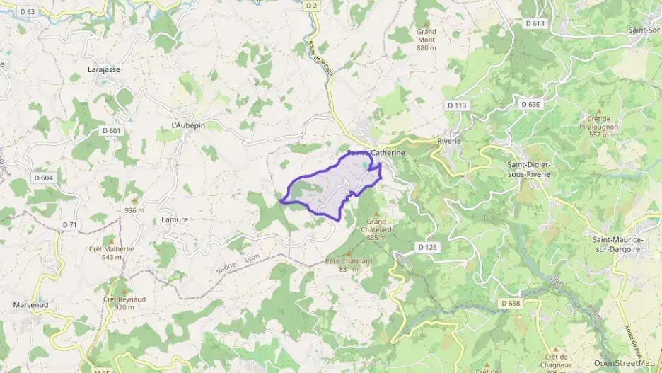 Maison 103 m² quatre pièces à vendre à Sainte-Catherine Maison 103 m² quatre pièces à vendre à Sainte-Catherine