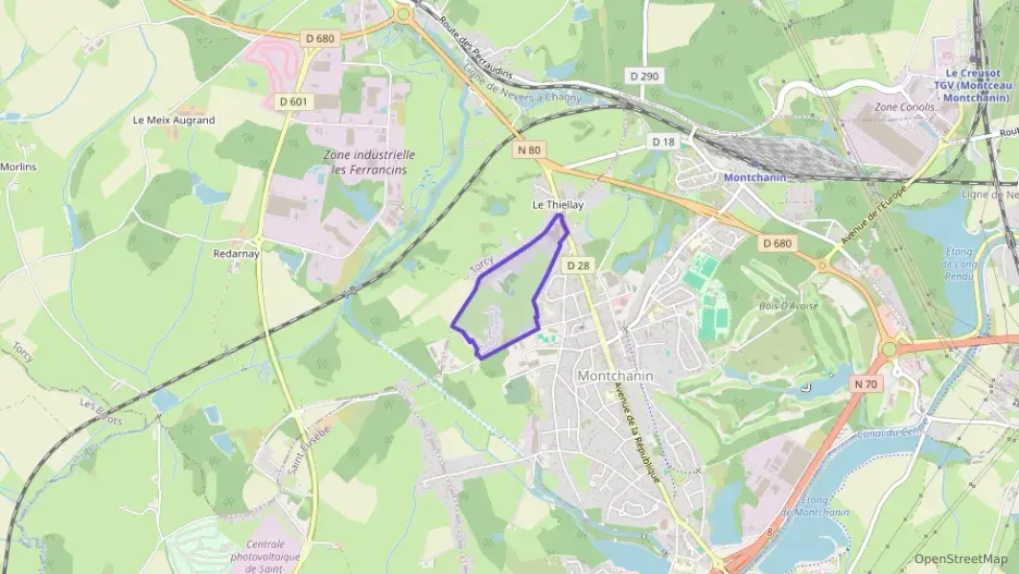 Maison 119 m² quatre pièces à vendre à Montchanin Maison 119 m² quatre pièces à vendre à Montchanin