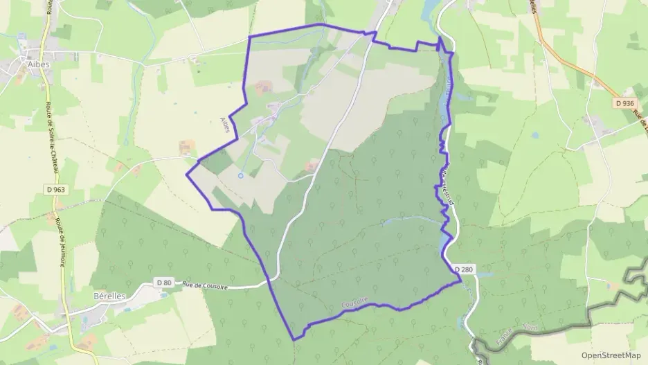 Maison 70 m² trois pièces à vendre à Cousolre Maison 70 m² trois pièces à vendre à Cousolre