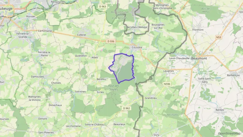 Maison 70 m² trois pièces à vendre à Cousolre Maison 70 m² trois pièces à vendre à Cousolre