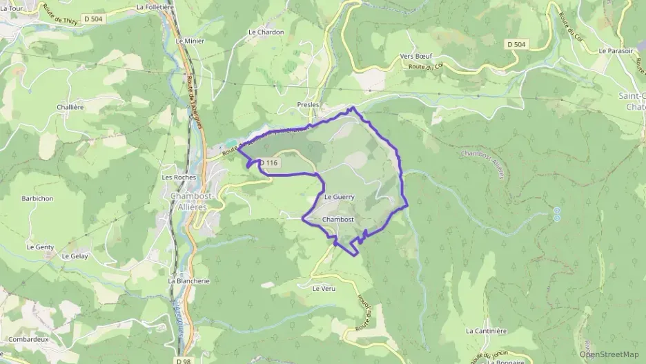 Maison 130 m² quatre pièces à vendre à Chambost-Allières Maison 130 m² quatre pièces à vendre à Chambost-Allières