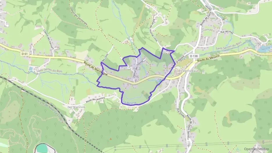 Maison 56 m² trois pièces à vendre à Saint-Sernin-du-Bois