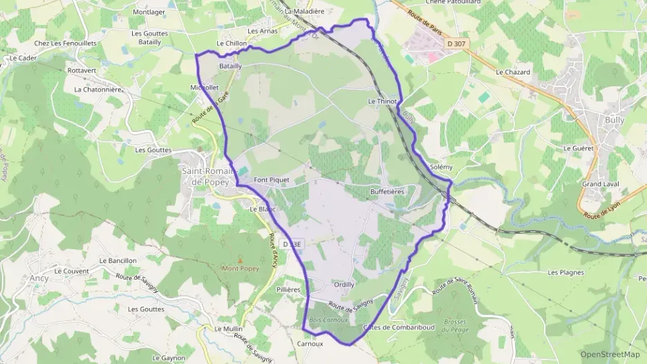 Maison 84 m² quatre pièces à vendre à Saint-Romain-de-Popey Maison 84 m² quatre pièces à vendre à Saint-Romain-de-Popey