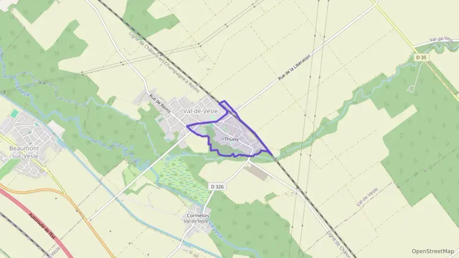 Maison 102 m² trois pièces à vendre à Val-de-Vesle Maison 102 m² trois pièces à vendre à Val-de-Vesle