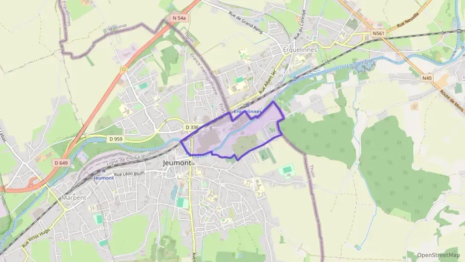 Maison 134 m² six pièces à vendre à Jeumont