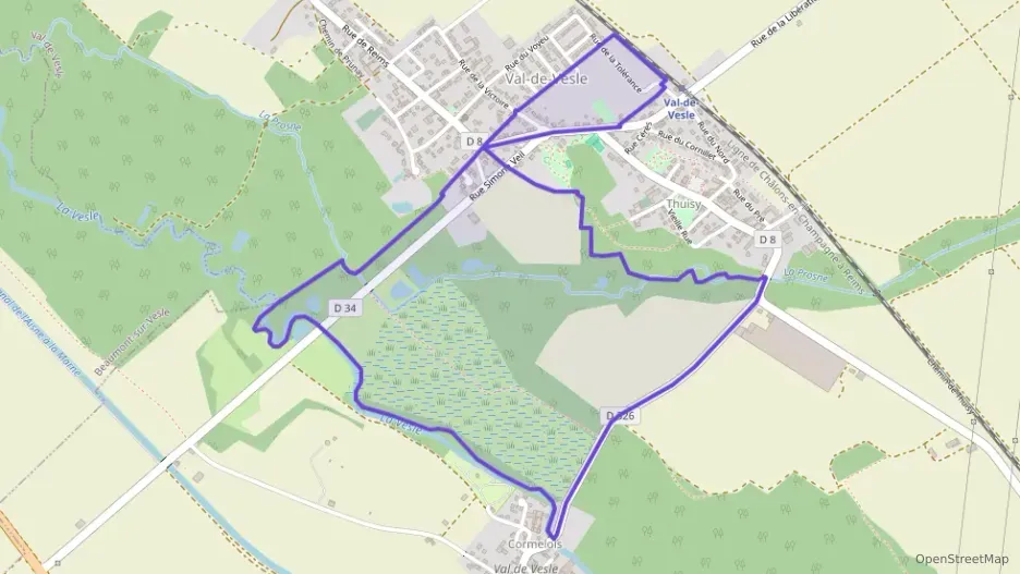 Maison 96 m² quatre pièces à vendre à Val-de-Vesle Maison 96 m² quatre pièces à vendre à Val-de-Vesle