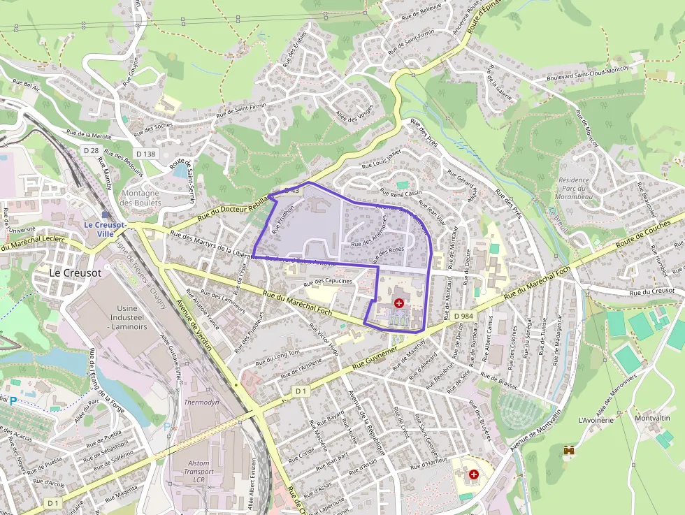 Maison 55 m² quatre pièces à vendre à Le Creusot