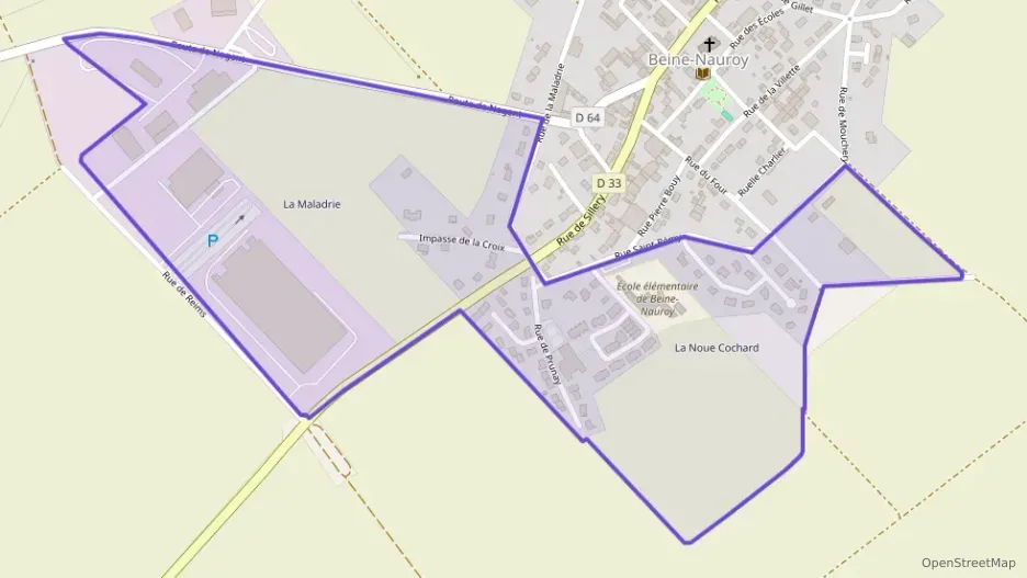 Maison 139 m² six pièces à vendre à Beine-Nauroy