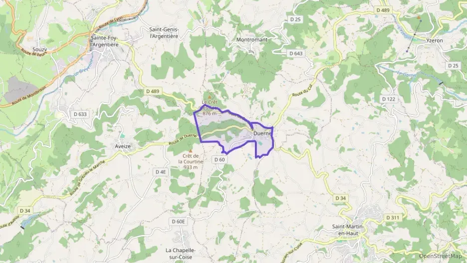 Maison 116 m² quatre pièces à vendre à Duerne