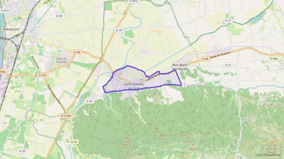 Maison 90 m² trois pièces à vendre à Saint-Étienne-du-Grès
