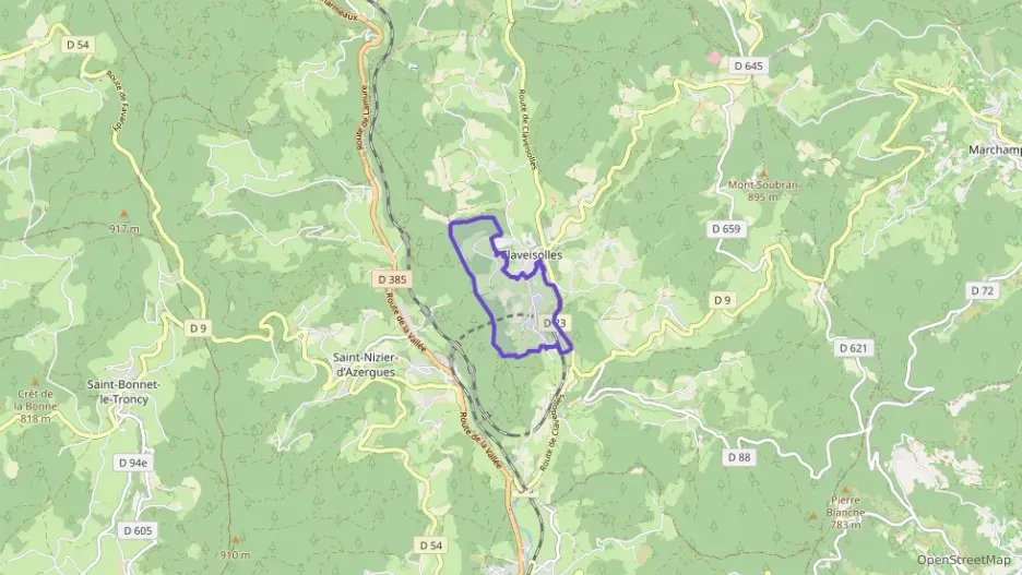 Maison 43 m² deux pieces à vendre à Claveisolles Maison 43 m² deux pieces à vendre à Claveisolles