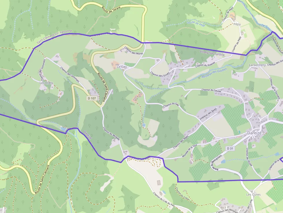 Maison 85 m² trois pièces à vendre à Vindry-sur-Turdine