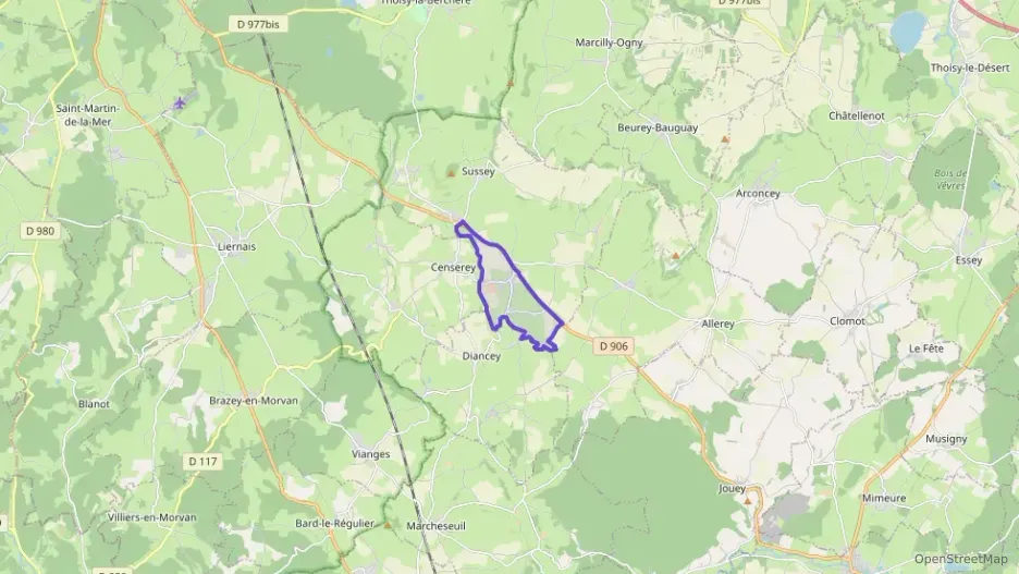 Maison 78 m² quatre pièces à vendre à Sussey Maison 78 m² quatre pièces à vendre à Sussey