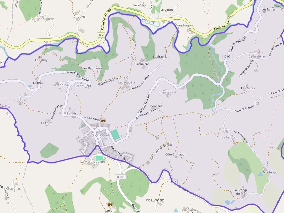 Maison 100 m² trois pièces à vendre à Larajasse