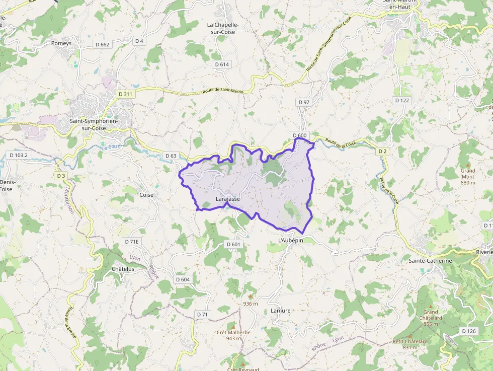 Maison 100 m² trois pièces à vendre à Larajasse