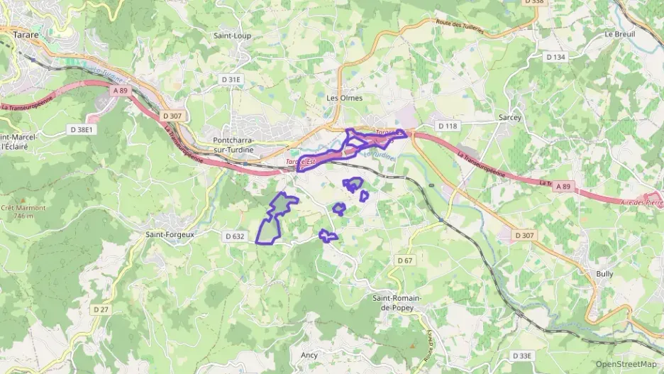 Maison 60 m² deux pieces à vendre à Saint-Romain-de-Popey Maison 60 m² deux pieces à vendre à Saint-Romain-de-Popey