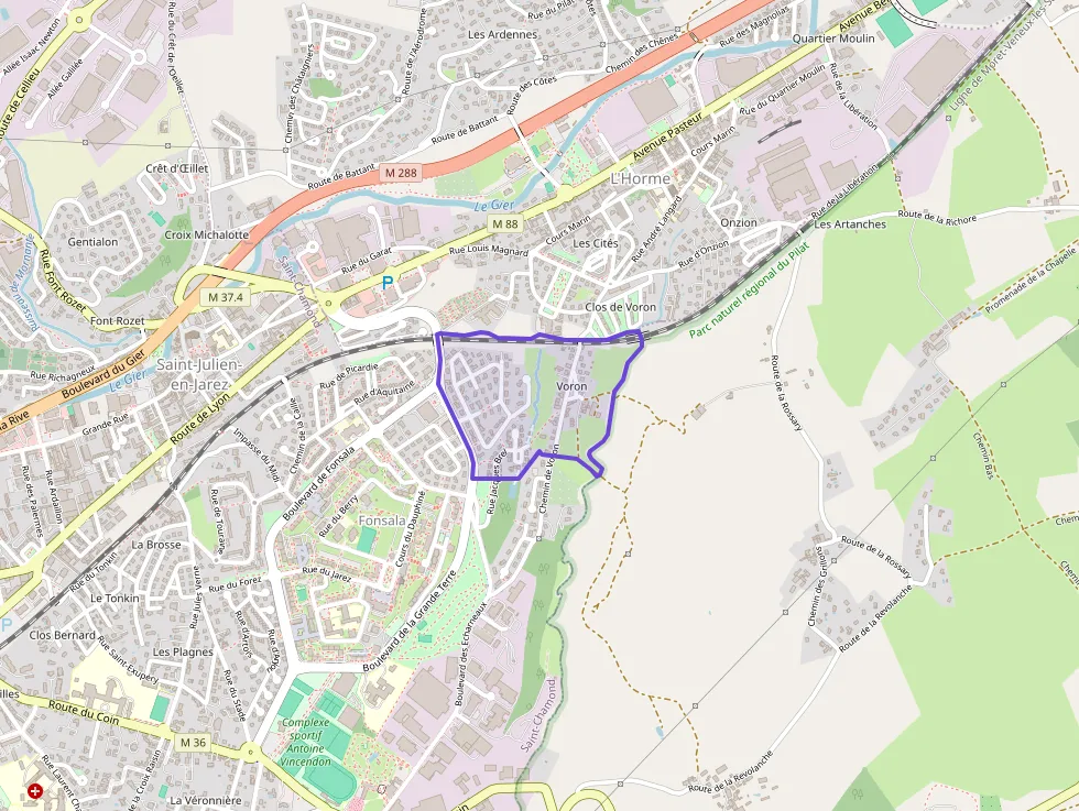 Maison 95 m² quatre pièces à vendre à Saint-Chamond