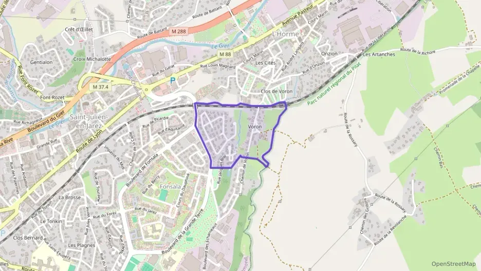 Maison 95 m² quatre pièces à vendre à Saint-Chamond