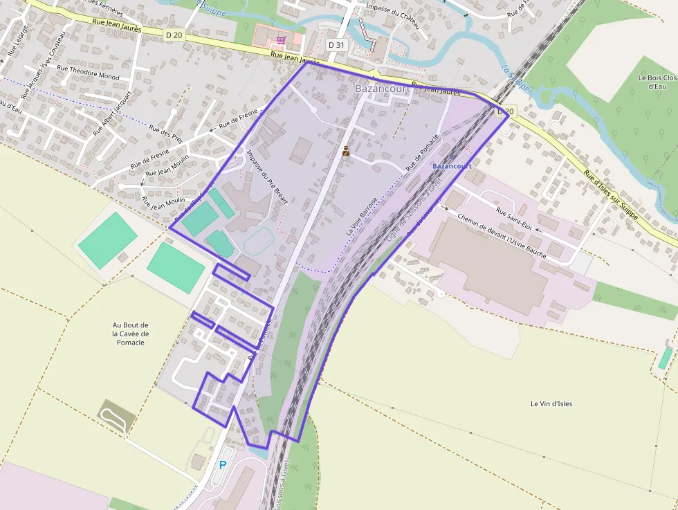 Maison 90 m² trois pièces à vendre à Bazancourt