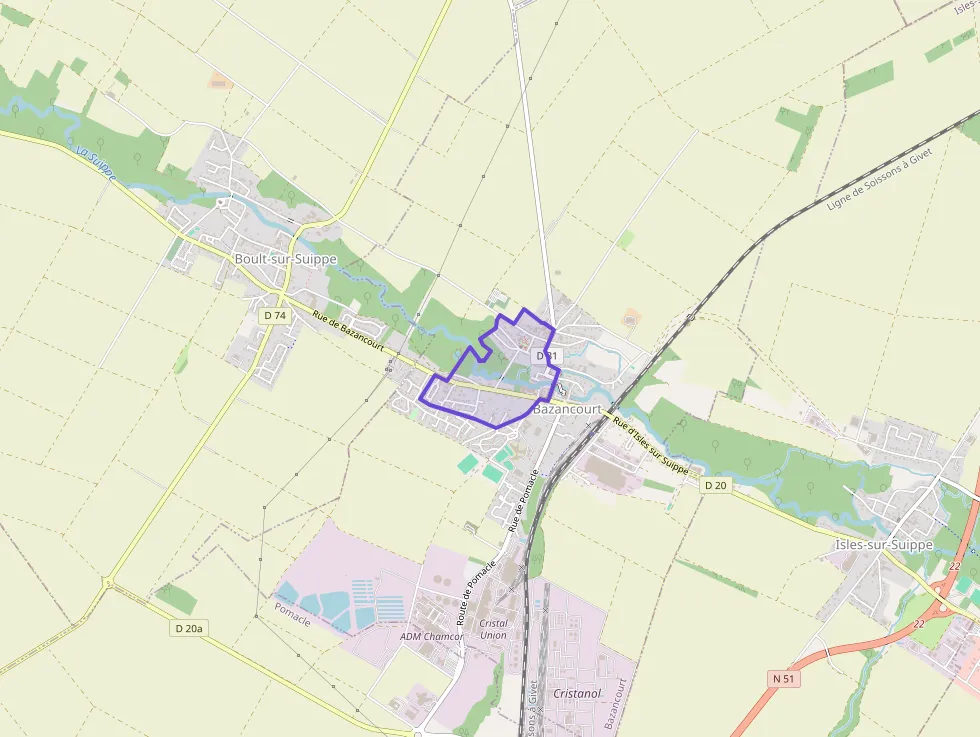 Maison 91 m² quatre pièces à vendre à Bazancourt